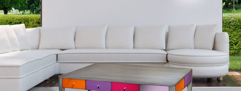 Table basse color