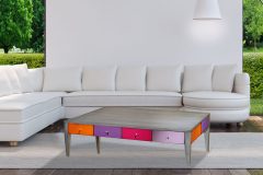 Table basse color