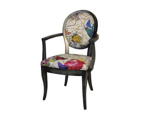 Fauteuil déco Arnaud