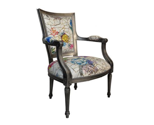 Fauteuil déco Quentin