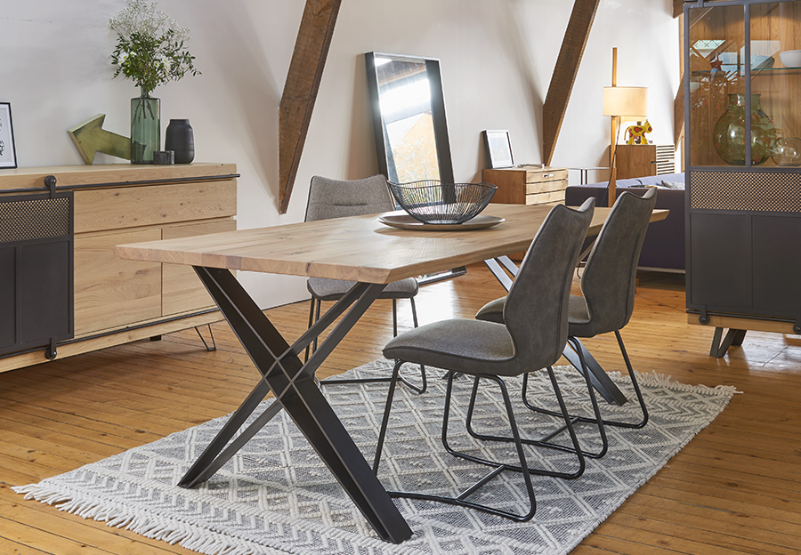 Table de salle à manger FUSION Meubles Oléron LAMBALLE